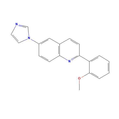 6-imidazol-1-yl-2-(2-methoxyphenyl)quinoline (CAS: 1201902-10-4) - Related Chemical Product