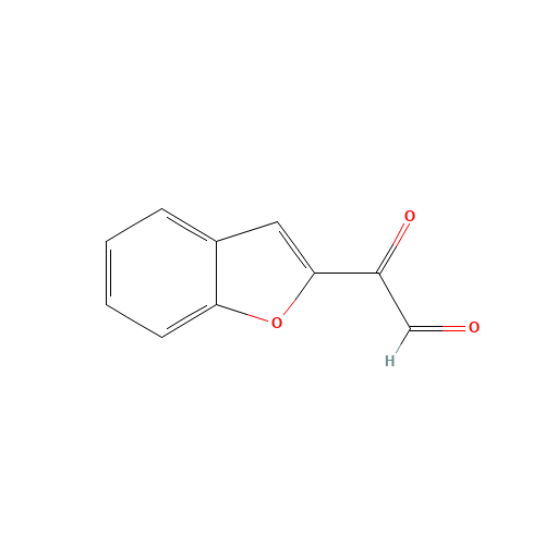 2-(1-benzofuran-2-yl)-2-oxoacetaldehyde (CAS: 40749-31-3) - Related Chemical Product
