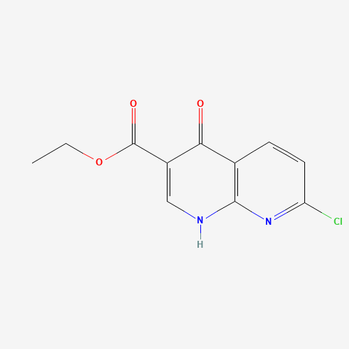 ethyl 7-chloro-4-oxo-1H-1,8-naphthyridine-3-carboxylate (CAS: 83785-66-4) - Related Chemical Product