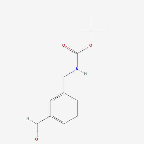 tert-butyl N-[(3-formylphenyl)methyl]carbamate (CAS: 170853-04-0) - Related Chemical Product