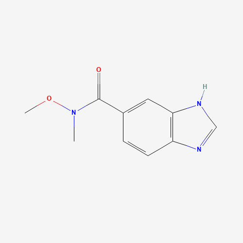 N-methoxy-N-methyl-3H-benzimidazole-5-carboxamide (CAS: 192717-32-1) - Related Chemical Product