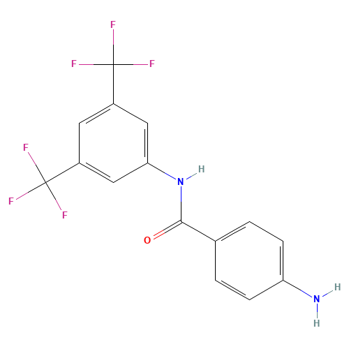 4-amino-N-[3,5-bis(trifluoromethyl)phenyl]benzamide (CAS: 976-50-1) - Related Chemical Product