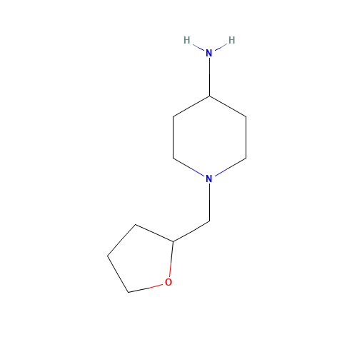 1-(oxolan-2-ylmethyl)piperidin-4-amine (CAS: 108282-26-4) - Related Chemical Product