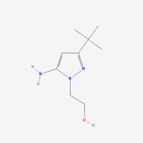 2-(5-amino-3-tert-butylpyrazol-1-yl)ethanol (CAS: 908267-36-7) - Related Chemical Product