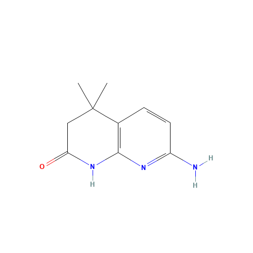 7-amino-4,4-dimethyl-1,3-dihydro-1,8-naphthyridin-2-one (CAS: 618446-06-3) - Related Chemical Product
