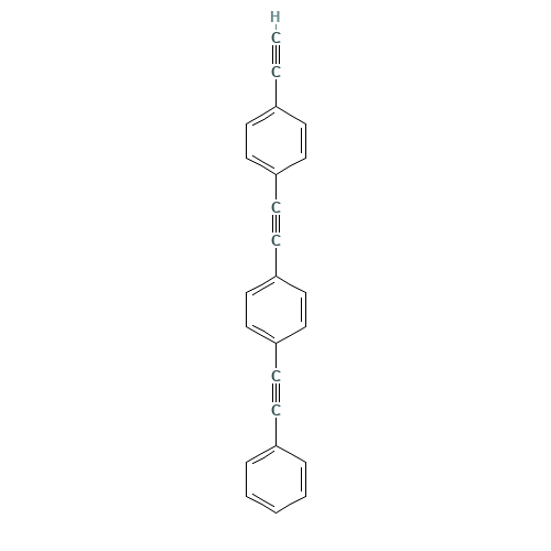 1-ethynyl-4-[2-[4-(2-phenylethynyl)phenyl]ethynyl]benzene (CAS: 474458-61-2) - Related Chemical Product