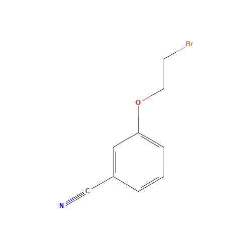 3-(2-bromoethoxy)benzonitrile (CAS: 210963-61-4) - Related Chemical Product