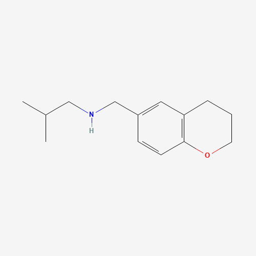 N-(3,4-dihydro-2H-chromen-6-ylmethyl)-2-methylpropan-1-amine (CAS: 941710-49-2) - Related Chemical Product