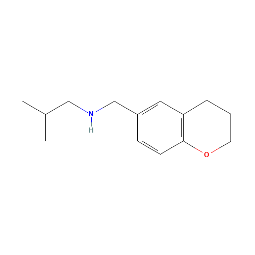 N-(3,4-dihydro-2H-chromen-6-ylmethyl)-2-methylpropan-1-amine (CAS: 941710-49-2) - Related Chemical Product
