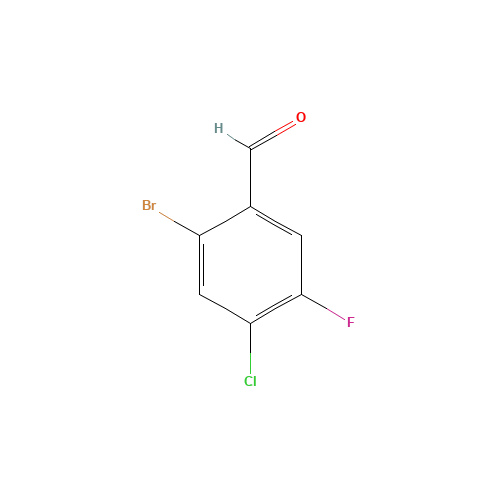 2-bromo-4-chloro-5-fluorobenzaldehyde (CAS: 1067882-63-6) - Related Chemical Product