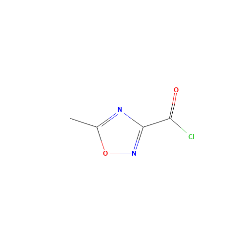 5-methyl-1,2,4-oxadiazole-3-carbonyl chloride (CAS: 155062-48-9) - Related Chemical Product