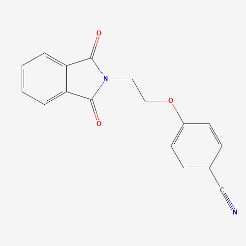 4-[2-(1,3-dioxoisoindol-2-yl)ethoxy]benzonitrile (CAS: 167762-93-8) - Related Chemical Product