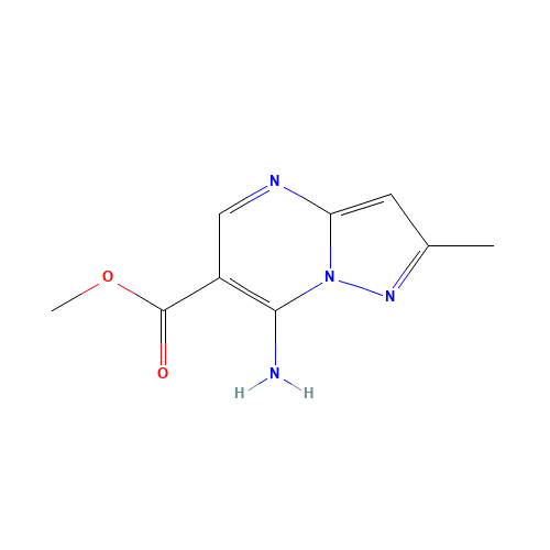 methyl 7-amino-2-methylpyrazolo[1,5-a]pyrimidine-6-carboxylate (CAS: 691869-96-2) - Related Chemical Product