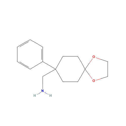 (8-phenyl-1,4-dioxaspiro[4.5]decan-8-yl)methanamine (CAS: 443687-93-2) - Related Chemical Product