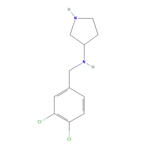 N-[(3,4-dichlorophenyl)methyl]pyrrolidin-3-amine (CAS: 1289676-75-0) - Related Chemical Product