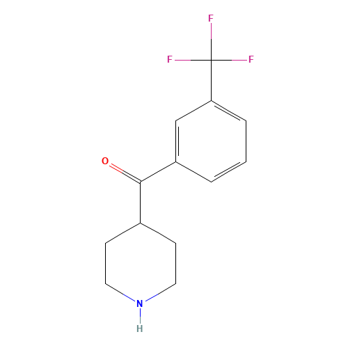 piperidin-4-yl-[3-(trifluoromethyl)phenyl]methanone (CAS: 61714-97-4) - Related Chemical Product