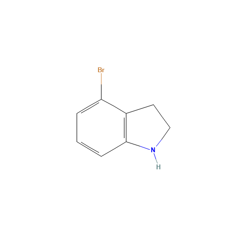 4-bromo-2,3-dihydro-1H-indole (CAS: 86626-38-2) - Related Chemical Product