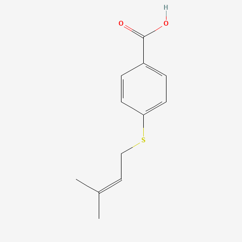 4-(3-methylbut-2-enylsulfanyl)benzoic acid (CAS: 32910-50-2) - Related Chemical Product
