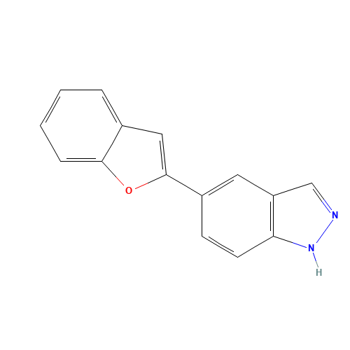 5-(1-benzofuran-2-yl)-1H-indazole (CAS: 885272-61-7) - Related Chemical Product