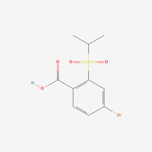4-bromo-2-propan-2-ylsulfonylbenzoic acid (CAS: 1240288-93-0) - Related Chemical Product