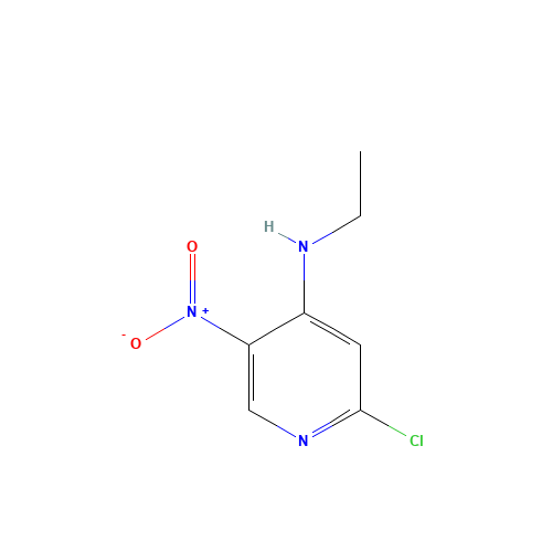 2-chloro-N-ethyl-5-nitropyridin-4-amine (CAS: 607373-89-7) - Related Chemical Product