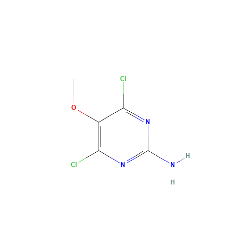 4,6-dichloro-5-methoxypyrimidin-2-amine (CAS: 13428-25-6) - Related Chemical Product