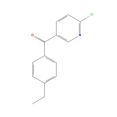 (6-chloropyridin-3-yl)-(4-ethylphenyl)methanone (CAS: 842136-02-1) - Related Chemical Product