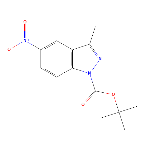 tert-butyl 3-methyl-5-nitroindazole-1-carboxylate (CAS: 599183-33-2) - Related Chemical Product