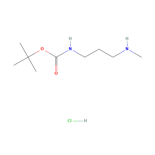 tert-butyl N-[3-(methylamino)propyl]carbamate;hydrochloride (CAS: 1188264-02-9) - Related Chemical Product