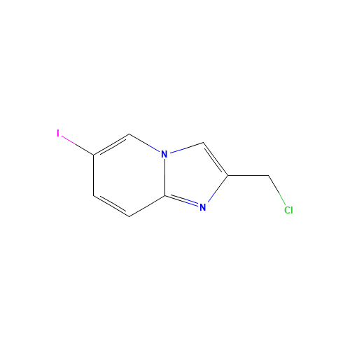2-(chloromethyl)-6-iodoimidazo[1,2-a]pyridine (CAS: 885275-91-2) - Related Chemical Product