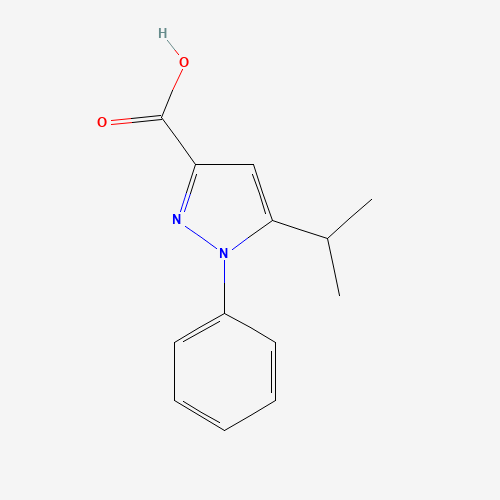 1-phenyl-5-propan-2-ylpyrazole-3-carboxylic acid (CAS: 3191-87-5) - Related Chemical Product
