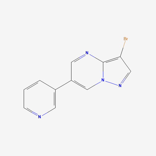 3-bromo-6-pyridin-3-ylpyrazolo[1,5-a]pyrimidine (CAS: 1109284-28-7) - Related Chemical Product