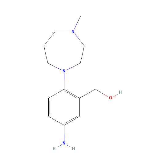 [5-amino-2-(4-methyl-1,4-diazepan-1-yl)phenyl]methanol (CAS: 1395028-31-5) - Related Chemical Product