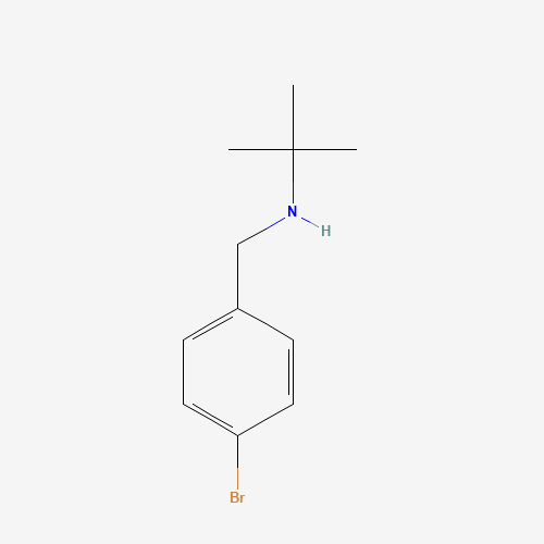 N-[(4-bromophenyl)methyl]-2-methylpropan-2-amine (CAS: 87384-76-7) - Related Chemical Product