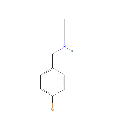 N-[(4-bromophenyl)methyl]-2-methylpropan-2-amine (CAS: 87384-76-7) - Related Chemical Product