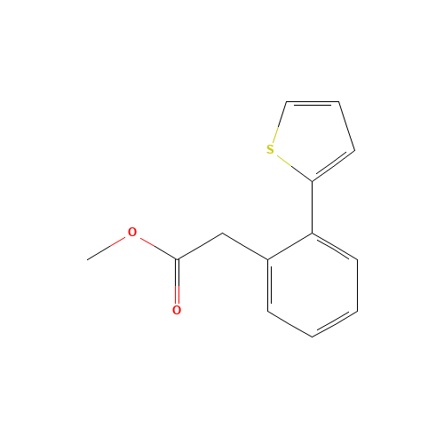 methyl 2-(2-thiophen-2-ylphenyl)acetate (CAS: 154191-77-2) - Related Chemical Product