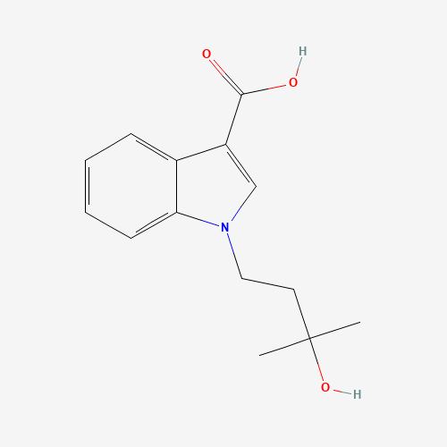 1-(3-hydroxy-3-methylbutyl)indole-3-carboxylic acid (CAS: 1313043-19-4) - Related Chemical Product