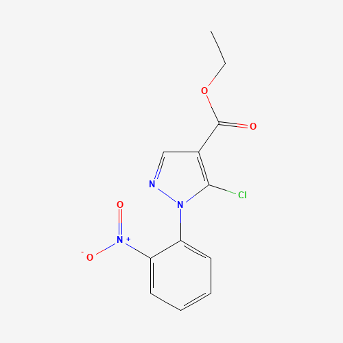 ethyl 5-chloro-1-(2-nitrophenyl)pyrazole-4-carboxylate (CAS: 121716-35-6) - Related Chemical Product