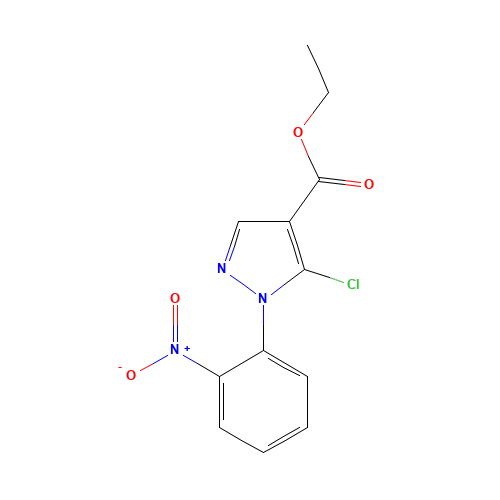 ethyl 5-chloro-1-(2-nitrophenyl)pyrazole-4-carboxylate (CAS: 121716-35-6) - Related Chemical Product