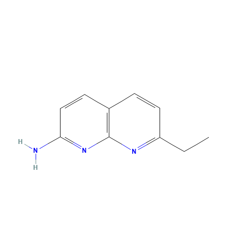 7-ethyl-1,8-naphthyridin-2-amine (CAS: 69587-75-3) - Related Chemical Product
