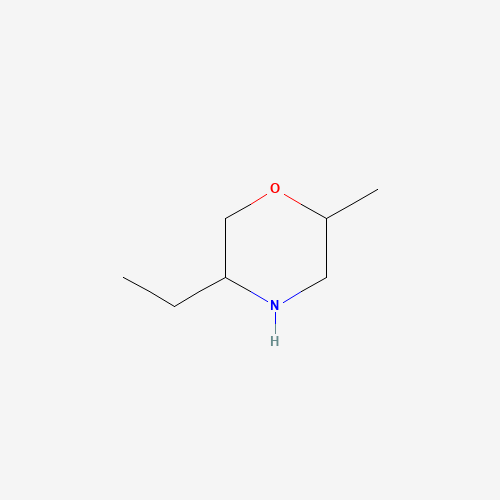 5-ethyl-2-methylmorpholine (CAS: 743444-85-1) - Chemical Structure and Molecular Formula 