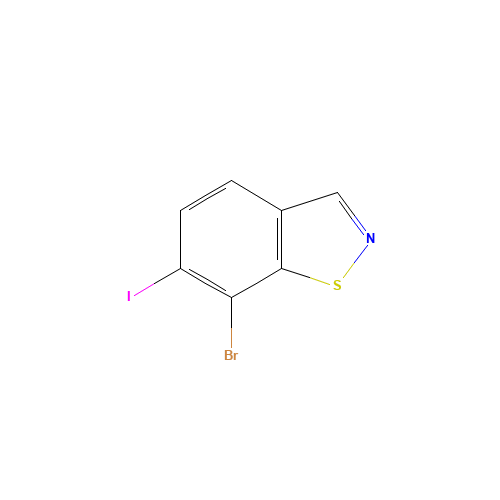 7-bromo-6-iodo-1,2-benzothiazole (CAS: 1326714-60-6) - Related Chemical Product
