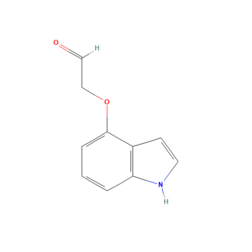 2-(1H-indol-4-yloxy)acetaldehyde (CAS: 119373-62-5) - Related Chemical Product