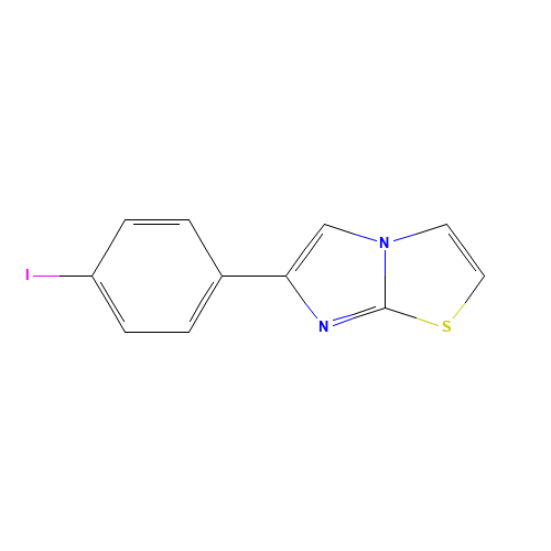 6-(4-iodophenyl)imidazo[2,1-b][1,3]thiazole (CAS: 118001-66-4) - Related Chemical Product