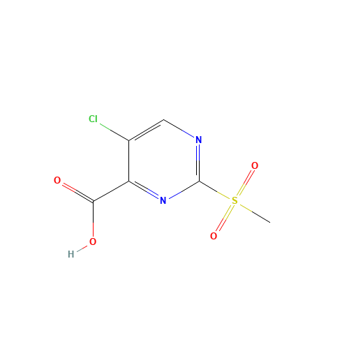 5-chloro-2-methylsulfonylpyrimidine-4-carboxylic acid (CAS: 38275-34-2) - Related Chemical Product