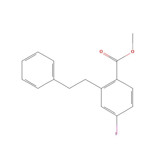 methyl 4-fluoro-2-(2-phenylethyl)benzoate (CAS: 1228780-27-5) - Related Chemical Product