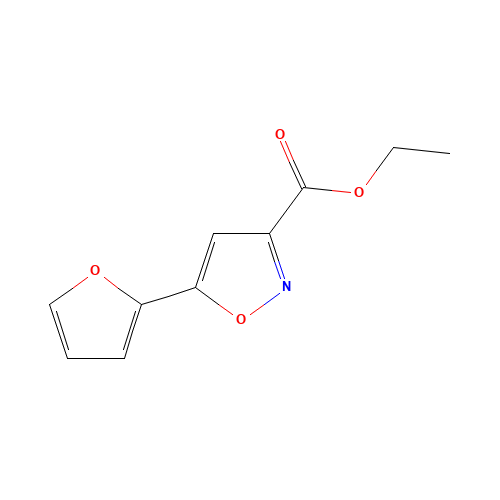 ethyl 5-(furan-2-yl)-1,2-oxazole-3-carboxylate (CAS: 33545-40-3) - Related Chemical Product