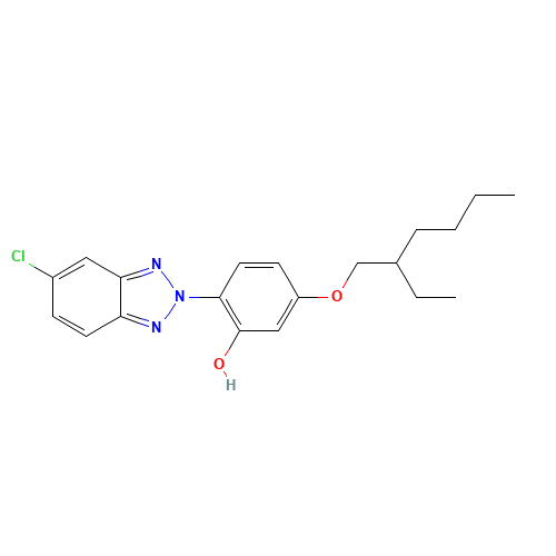 2-(5-chlorobenzotriazol-2-yl)-5-(2-ethylhexoxy)phenol (CAS: 139423-99-7) - Related Chemical Product
