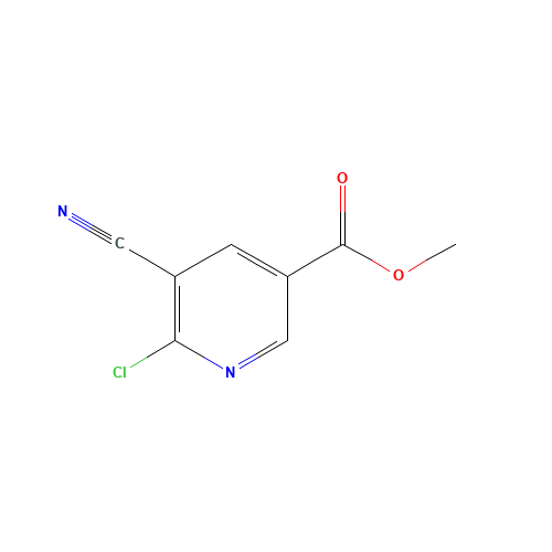 methyl 6-chloro-5-cyanopyridine-3-carboxylate (CAS: 1211520-03-4) - Related Chemical Product