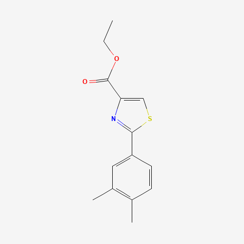 ethyl 2-(3,4-dimethylphenyl)-1,3-thiazole-4-carboxylate (CAS: 885279-24-3) - Related Chemical Product